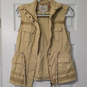 BKE Tan Sleeveless Vest